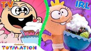 Lily Loud Puppet Tries An Ice Cream Sundae!| Toymation