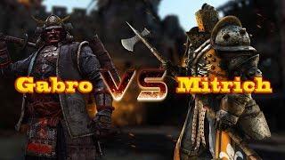 For Honor. Gabro (Похотливый дракон) vs Mitrich