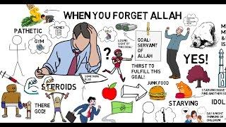 WHAT HAPPENS WHEN YOU FORGET ALLAH - Animated Islamic Video