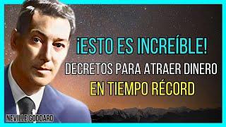 ¡EL MÉTODO DEFINITIVO PARA ATRAER DINERO RÁPIDAMENTE CON DECRETOS! | NEVILLE GODDARD | LDA