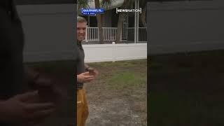 Gulfport, Florida, is evacuated as debris from Hurricane Helene is still piled up on the streets.