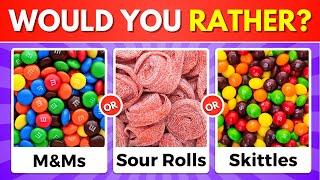 Would You Rather Sweets and Desserts Edition  Mind Joggers Quiz