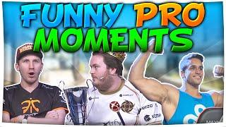 CS:GO - FUNNIEST PRO MOMENTS #1 FT. pashaBiceps, ScreaM, friberg & More!