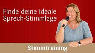 Stimmtraining - Finde deine ideale Stimmlage