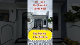 Nhà Đẹp Hiện Đại Dân Cư Đông Gần Chợ Gần Tòa Thánh Quá Rẻ 1207N -2 #nhà_đất_tây_ninh #nhadep