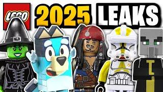 LEGO 2025 Leaks - Pirates of the Caribbean, Bluey, Wicked, Minecraft Movie Star Trek, Wars & MORE!