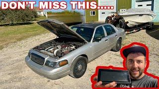 Turbo Crown Vic DRAG RACING PREP! New Rear Diff, Holley Dash, and GIVEAWAY?!