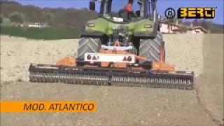 ATLANTICO BERTI Herse rotative repliable pr ensemencement agricole | Industries Renaud Gravel Inc