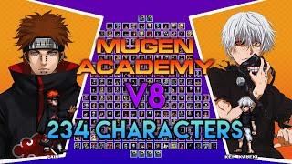 Mugen Academy V8 - 234 Characters (PC) [DOWNLOAD]