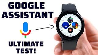 Galaxy Watch 4 - Google Assistant - THIS Will Blow Your Mind!