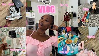 VLOG: Back home, same ol' routine, dinner w the girls, let's unbox