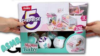 ASMR | ZURU 5 SURPRISE MY MINI BABY BLIND BAGS FULL BOX Opening!