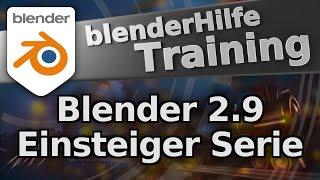 Blender 2.9 Einsteiger Serie - A3 - Die Benutzeroberfläche (Tutorial Deutsch)