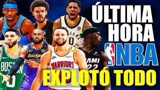 Warriors APLASTAN Curry INCREIBLE Lebron IMPARABLE Butler VERGUENZA TOTAL OKC y Celtics  NBA