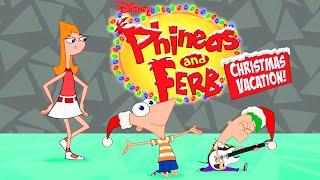 Every Phineas and Ferb Christmas Music Video in Christmas Vacation! | Phineas and Ferb | @disneyxd