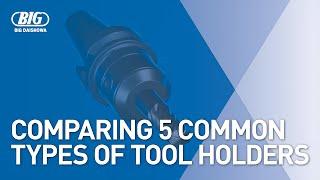 Comparing the 5 most common types of metalworking tool holders | BIG DAISHOWA-Americas