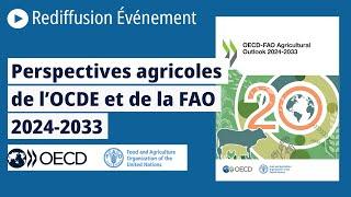 Lancement des Perspectives Agricoles 2024-33 de l’OCDE et de la FAO