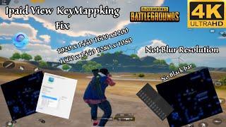 How to Get iPad View And Keymapping Tutorial Full Screen on  PUBG MOBILE PC Emulator GameLoop 2024 !