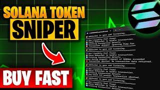 Solana Sniper Trading Bot in TypeScript | Buy fast with rug check | Pump.fun filter