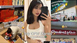 OFW DIARIES | My Life in Saudi Arabia (Done packing my 1st BalikBayan Box for my family)