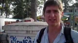 Marcel Theroux in Cambodia