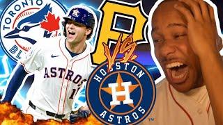 THAT'S WHAT YOU GET || PIRATES VS ASTROS GAME 1 HIGHLIGHTS FAN REACTION