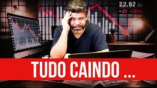 IBOVESPA CAI 3% HOJE E NÃO VAI MELHORAR AGORA!  CRISE OU OPORTUNIDADE?