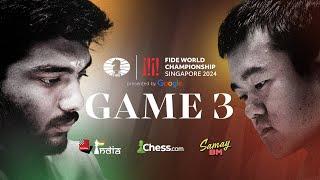 FIDE WORLD CHAMPIONSHIP GAME 3 Ft. Samay, Sagar, Tania