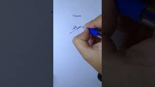 Hassan name signature #name #sign #signature #hassan #h #hletter #h #hletter #letter #style #design