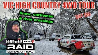 Navara With KONI RAIDs in the SNOW with Moon Tours Vic High Country Trip Day 5&6