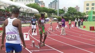 Men's and Women's 200m Heats - Athletics - Singapore 2010 Youth Games