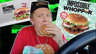 TRYING VEGAN FAST FOOD!!!