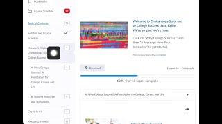 How to use eLearn at Chattanooga State