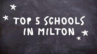 Top 5 Elementary Schools in Milton, Ontario