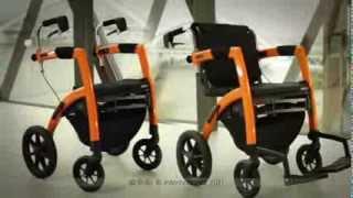 Rollz Motion - Rollator und Rollstuhl in einem. Ideal auf Reisen.