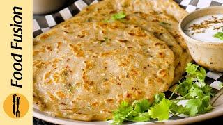 Liquid Dough Spicy Paratha Recipe By Food Fusion (Sehri Special Recipe)