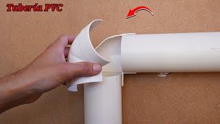 Few plumbers know how to use these methods to repair pipes without changing the PVC elbow