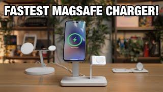 The FASTEST Apple MagSafe Charger - ESR MagSafe 3-in-1 (Ready for iOS 17!)