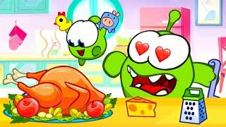 Om Nom Stories 🟢 Thanksgiving Chaos   Cartoon For Kids Super Toons TV