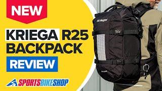 NEW! Kriega R25 motorcycle backpack review - Sportsbikeshop