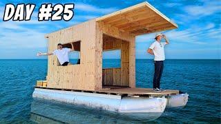 Transforming Abandoned Boat into a Houseboat! - Ep. 2