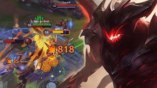 Wild Rift Aatrox Baron Lane Gameplay in Season 15 (Build & Runes)