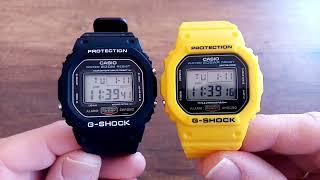 CASIO G-SHOCK DW-5600REC-9ER Revival colors.....Unboxing and visual review....!