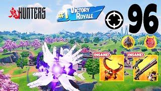 96 Elimination Solo Vs Squads "Zero Build" Gameplay Wins (Fortnite Chapter 6 PC)