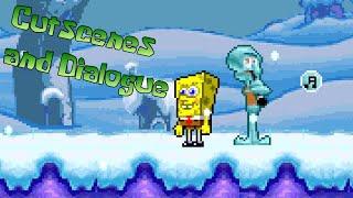 SpongeBob Revenge of the Flying Dutchman (GBA) - All Cutscenes and Dialogue [4K]