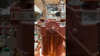 Sistema de lubricación turbina Francis
