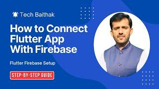 How to connect Flutter app with Firebase | Flutter Firebase Setup for Android & IOS