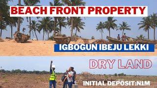 THE MOST AFFORDABLE BEACH FRONT PROPERTY FOR SALE JUST AFTER LACAMPAIGNED TROPICANA RESORT LAGOS