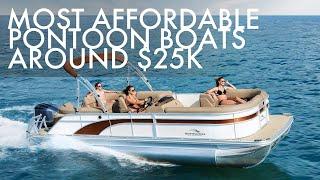 Top 5 Pontoon Boats Around $25K | Price & Features