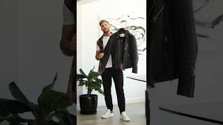 Styling a boda skins leather jacket, the Kay Michaels #mensfashion #menfashion #menstyle